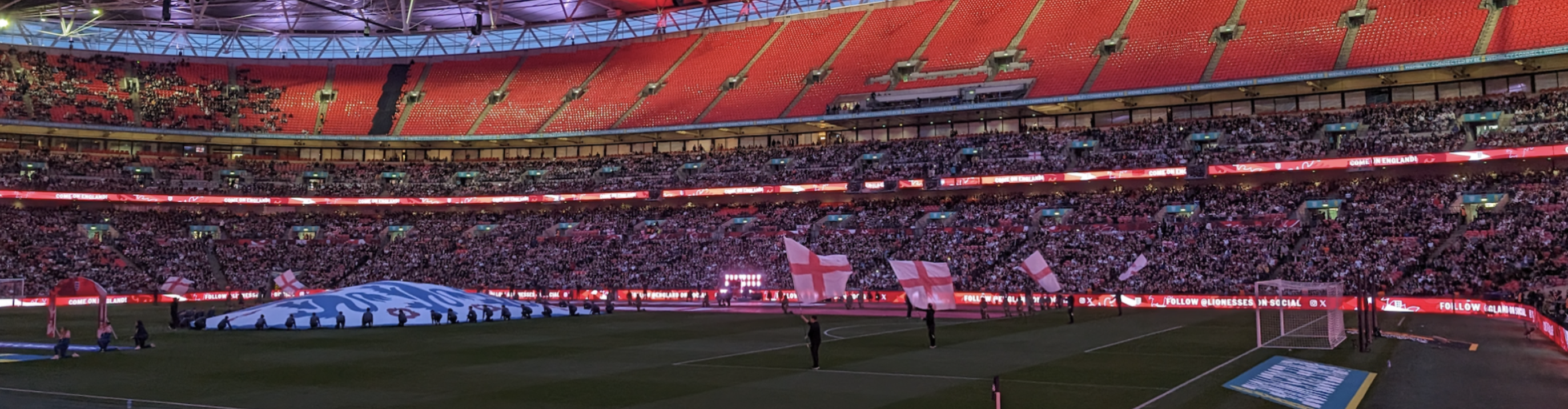 Wembley Match with England Women